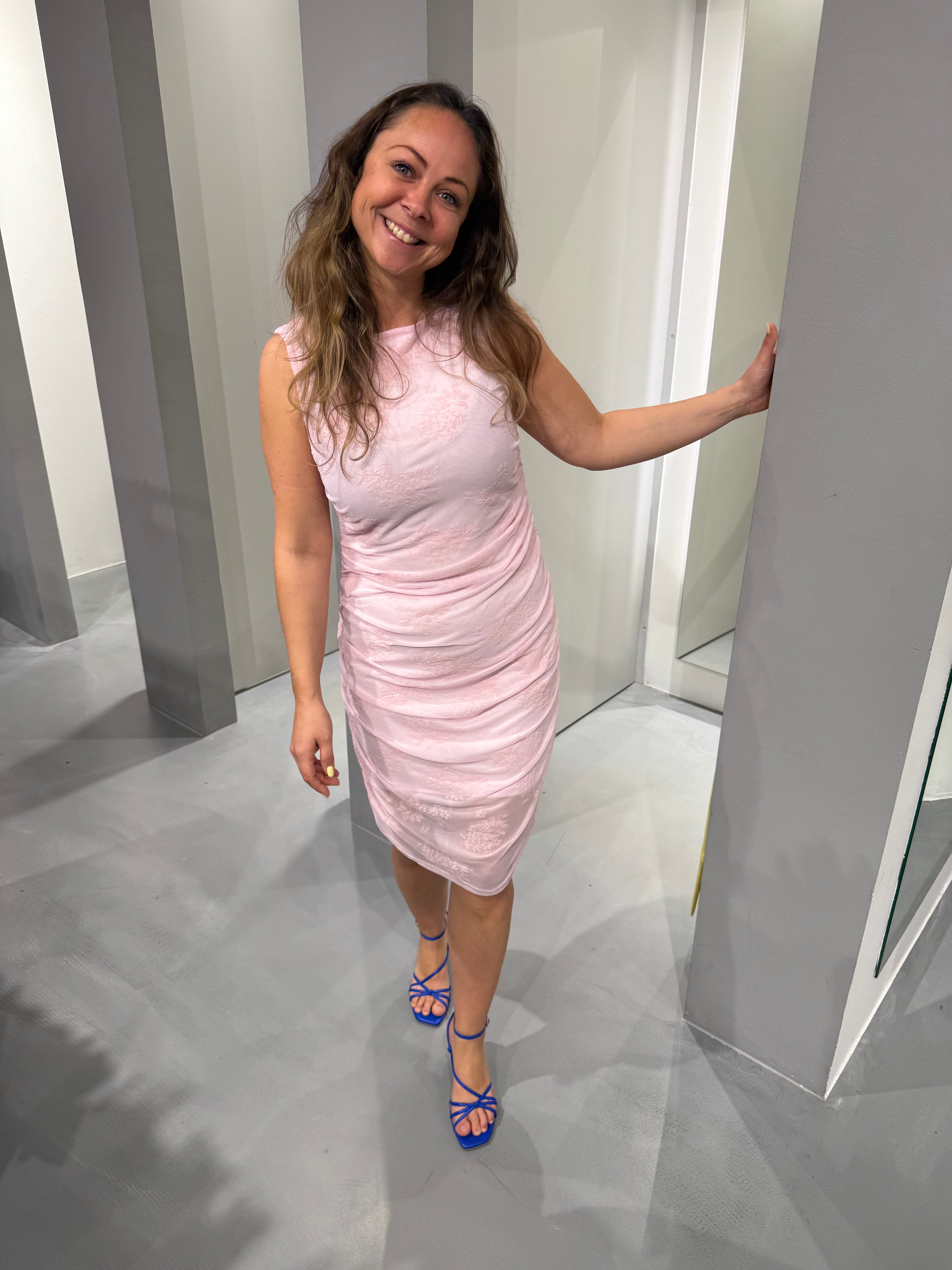 PCMERRY Short Dress - Pink Tulle